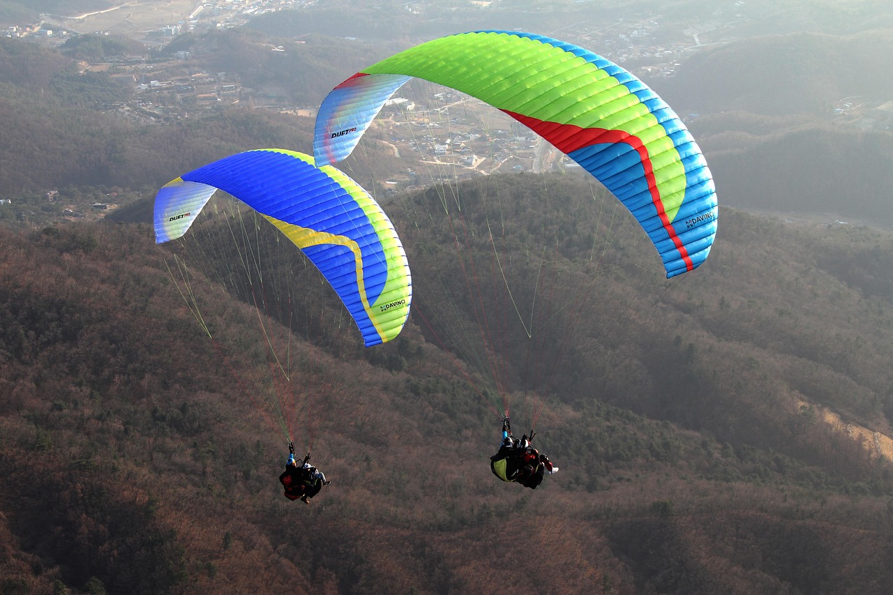 Paragliding in Bir